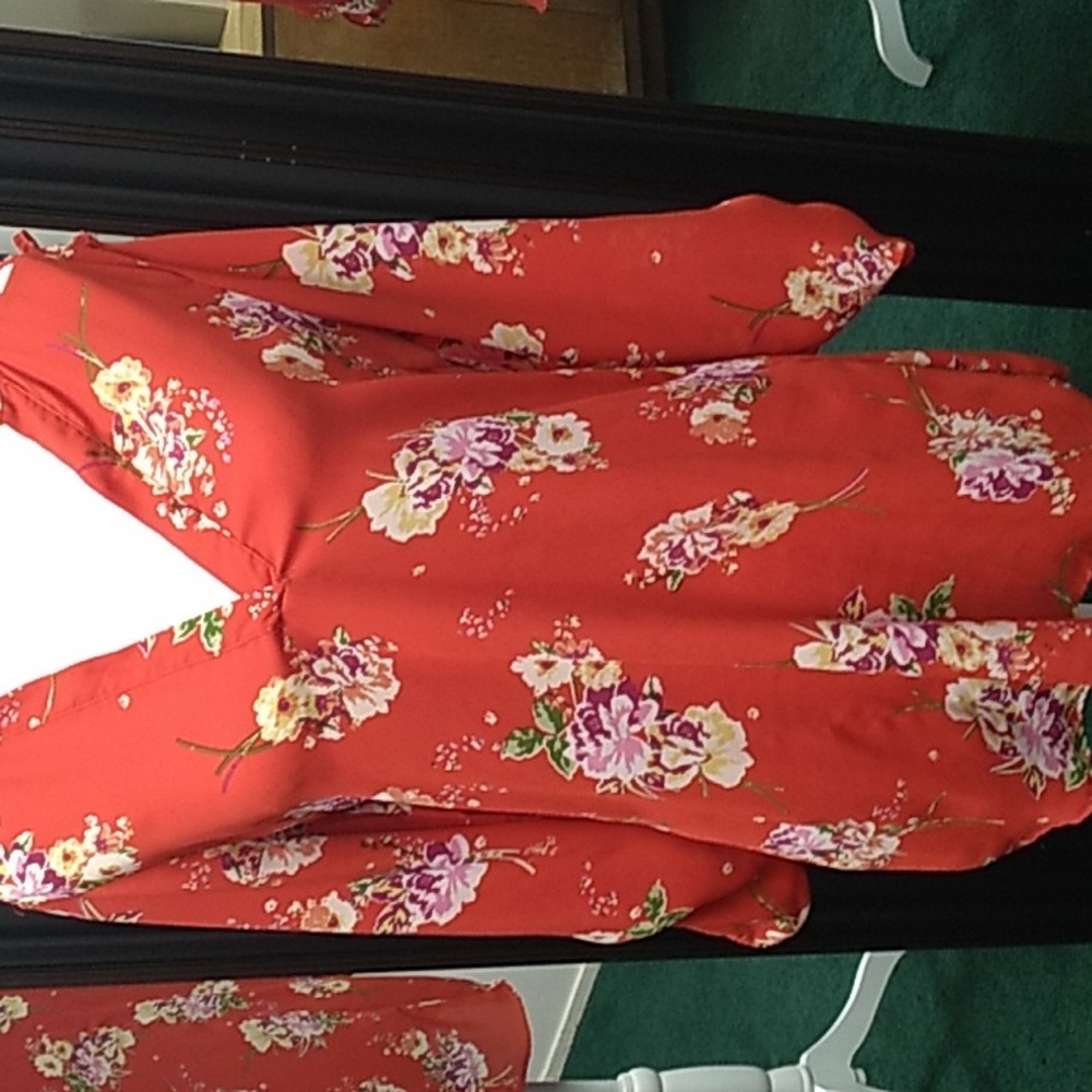 Floral blouse